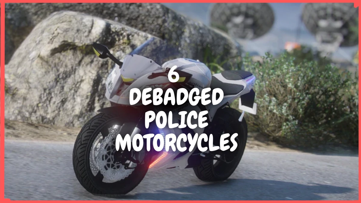 Police Bike Pack FiveM | 6 Debadged Police Motorcycles | Open Source